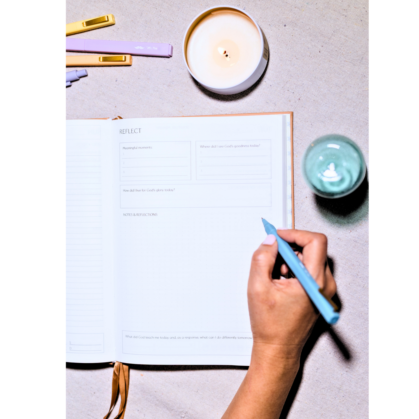 Coram Deo Planner™ | Undated, Quarterly Planner with Daily Organization & Reflection Pages | PRE-ORDER