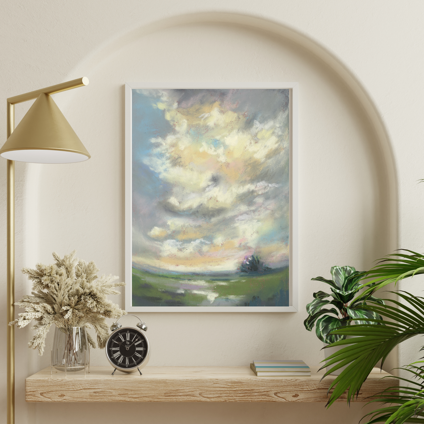 He Leads Me | Psalm 23 | Giclee Fine Art Print