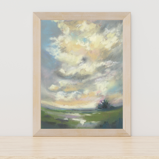 He Leads Me | Psalm 23 | Giclee Fine Art Print