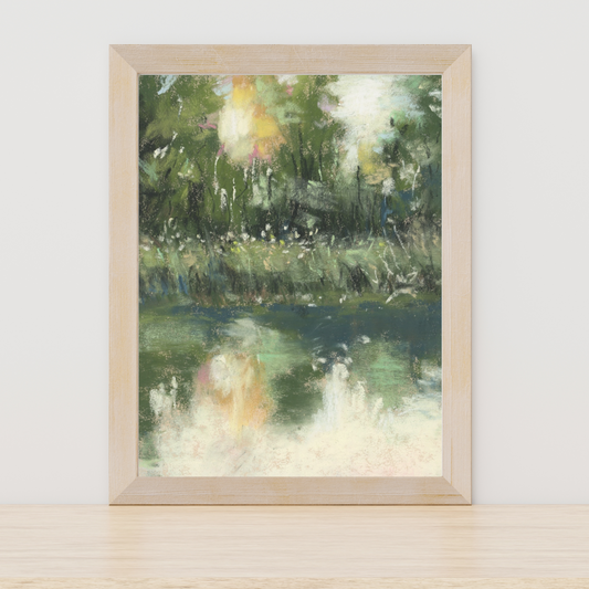 Beside Still Waters | Psalm 23 | Giclee Fine Art Print