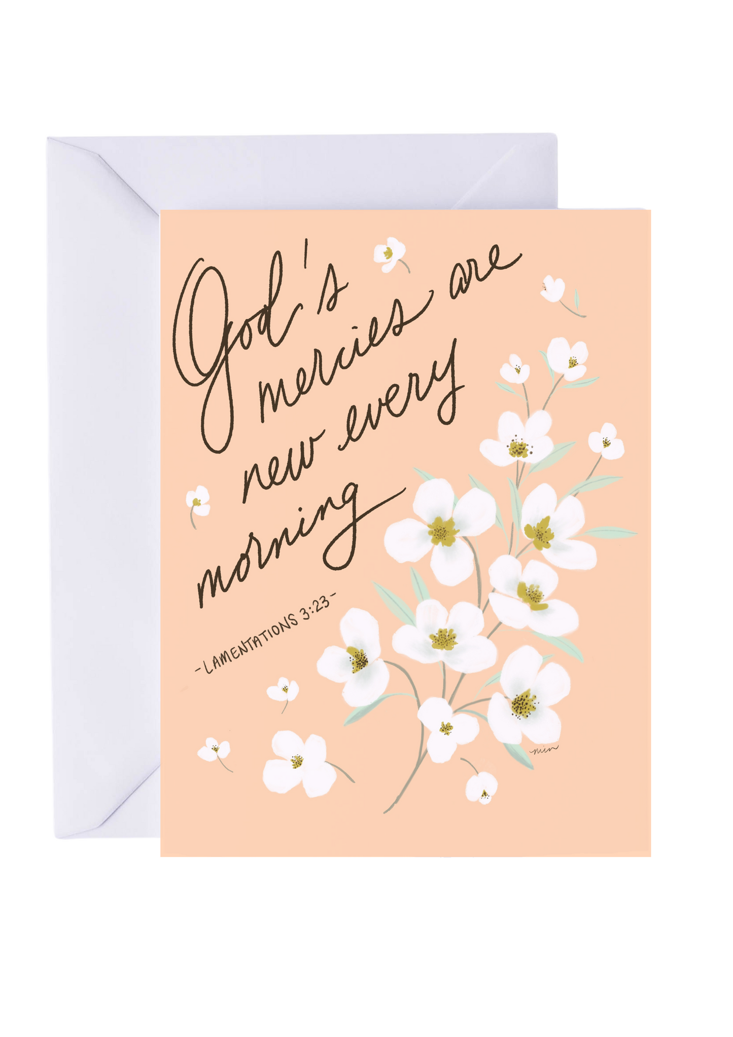 New Mercies | Lamentations 3:23 Card
