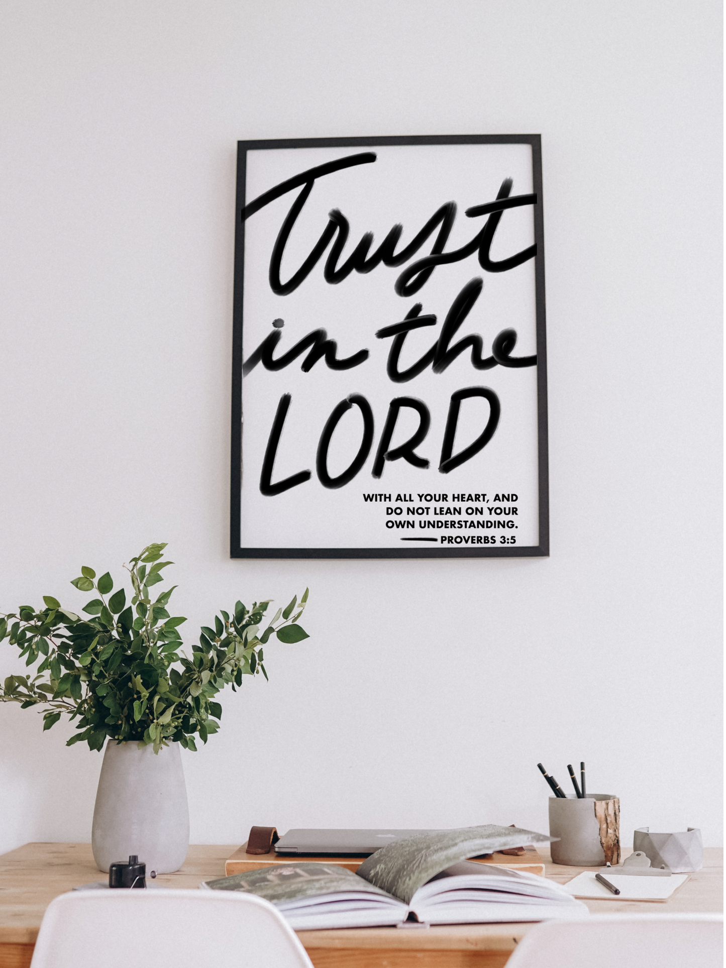 Trust in the LORD | Proverbs 3:5 Print