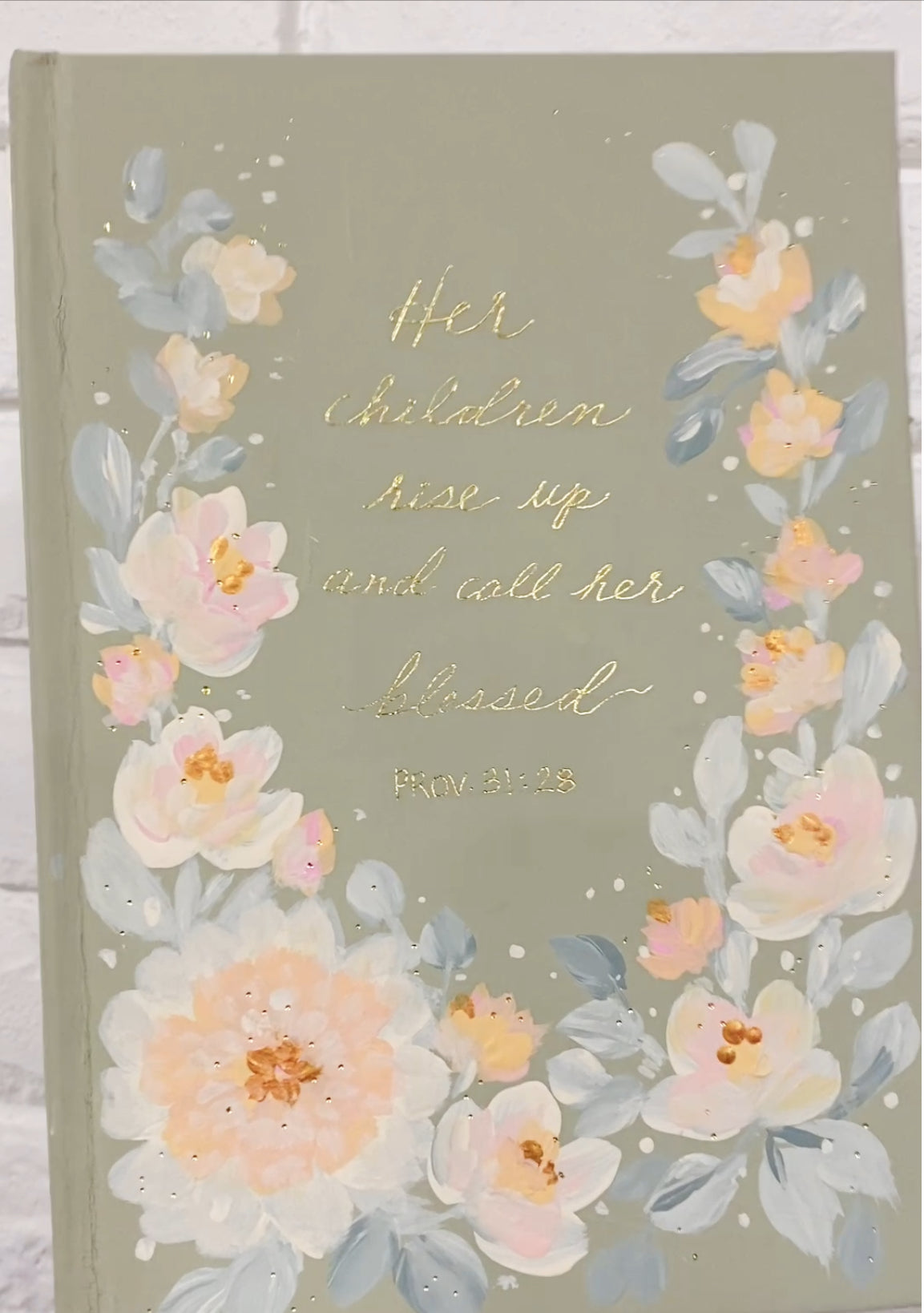 Custom Hand-painted Journal