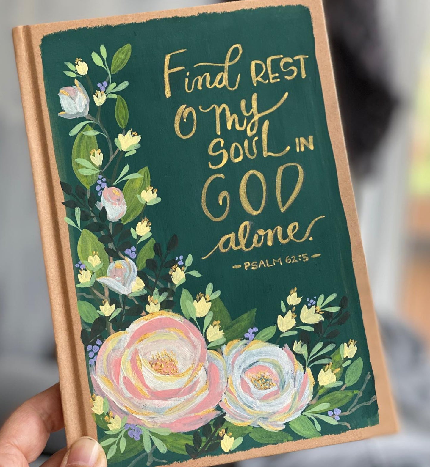 Custom Hand-painted Journal