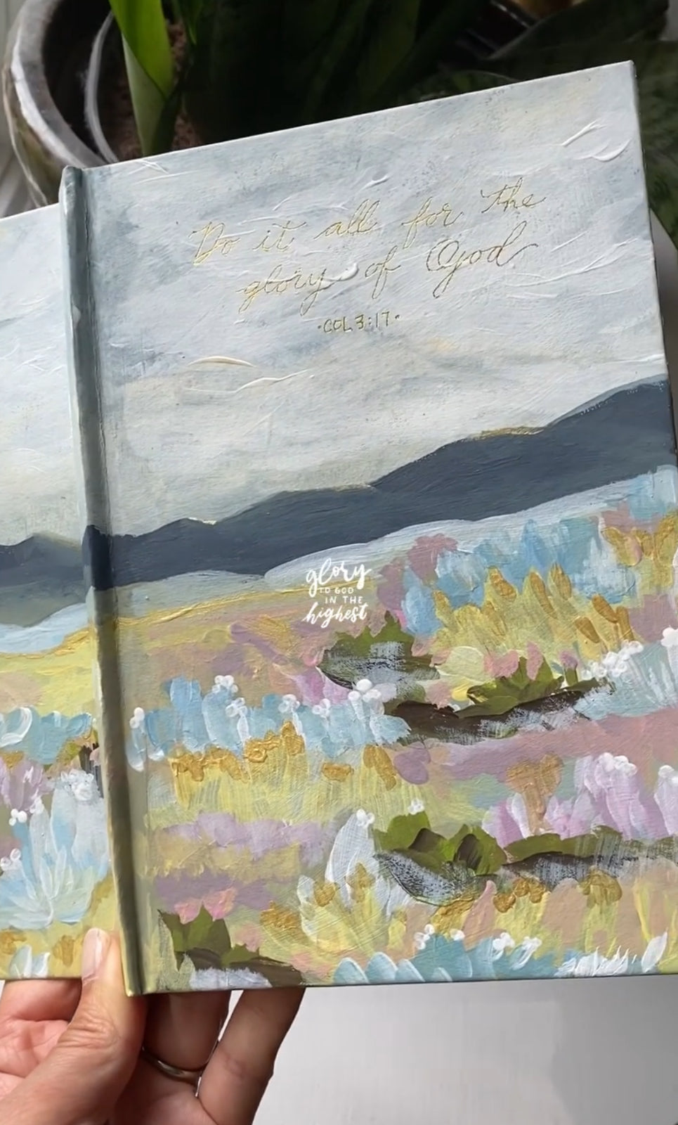 Custom Hand-painted Journal