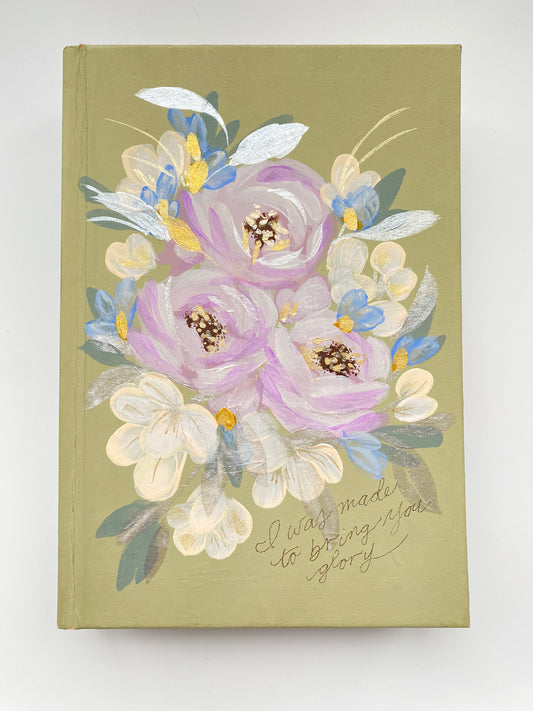 Made to Bring You Glory | Hand-painted Journal