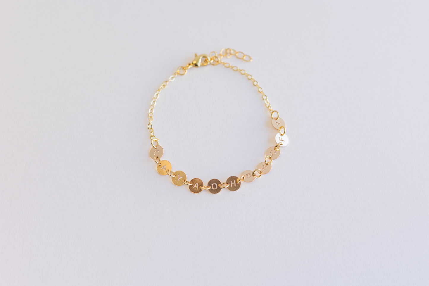 Elia Letter Bracelet for Scripture Memory | Living Word Jewelry™