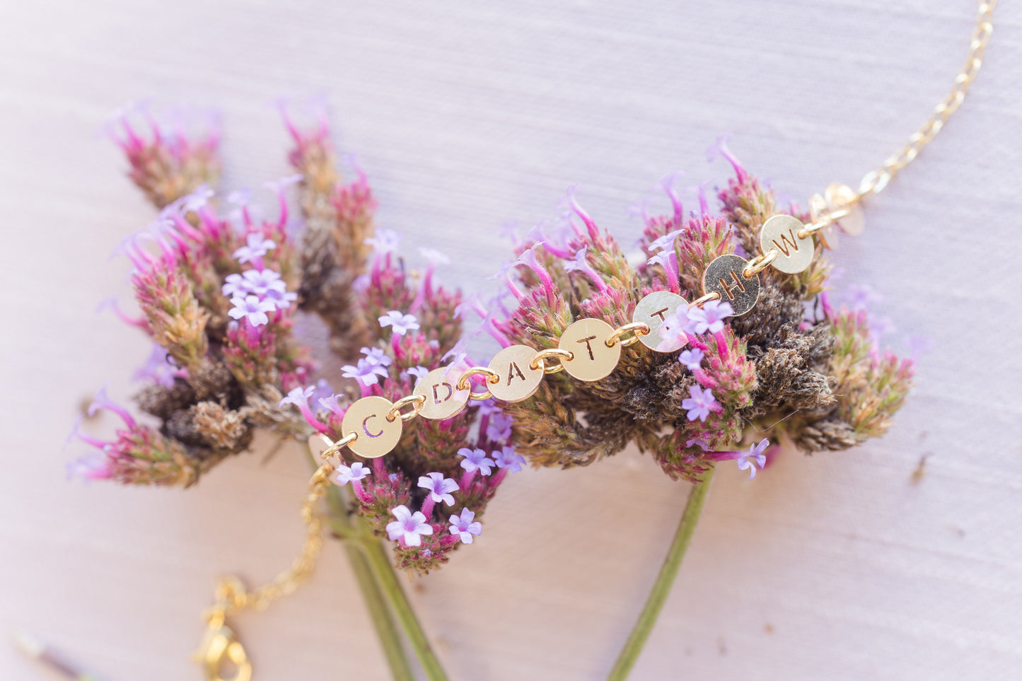 Elia Letter Bracelet for Scripture Memory | Living Word Jewelry™