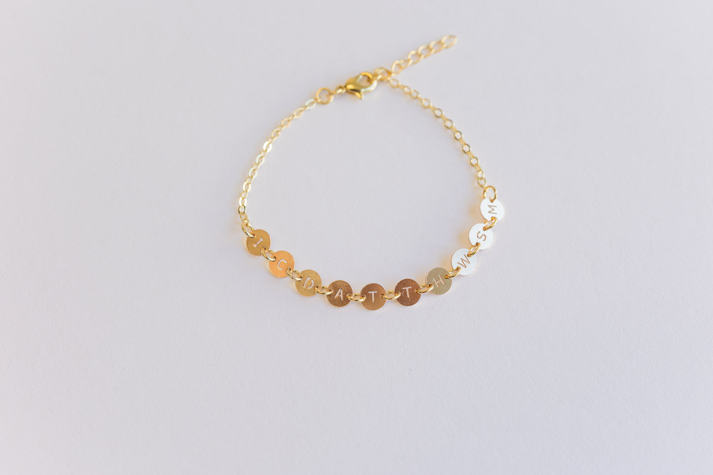 Elia Letter Bracelet for Scripture Memory | Living Word Jewelry™
