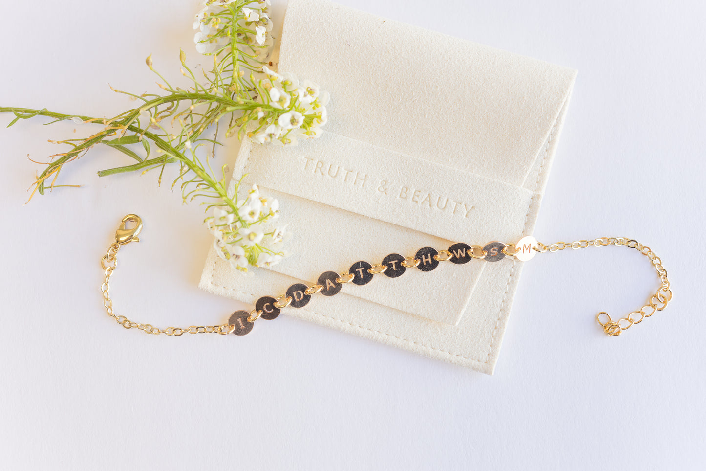 Elia Letter Bracelet for Scripture Memory | Living Word Jewelry™