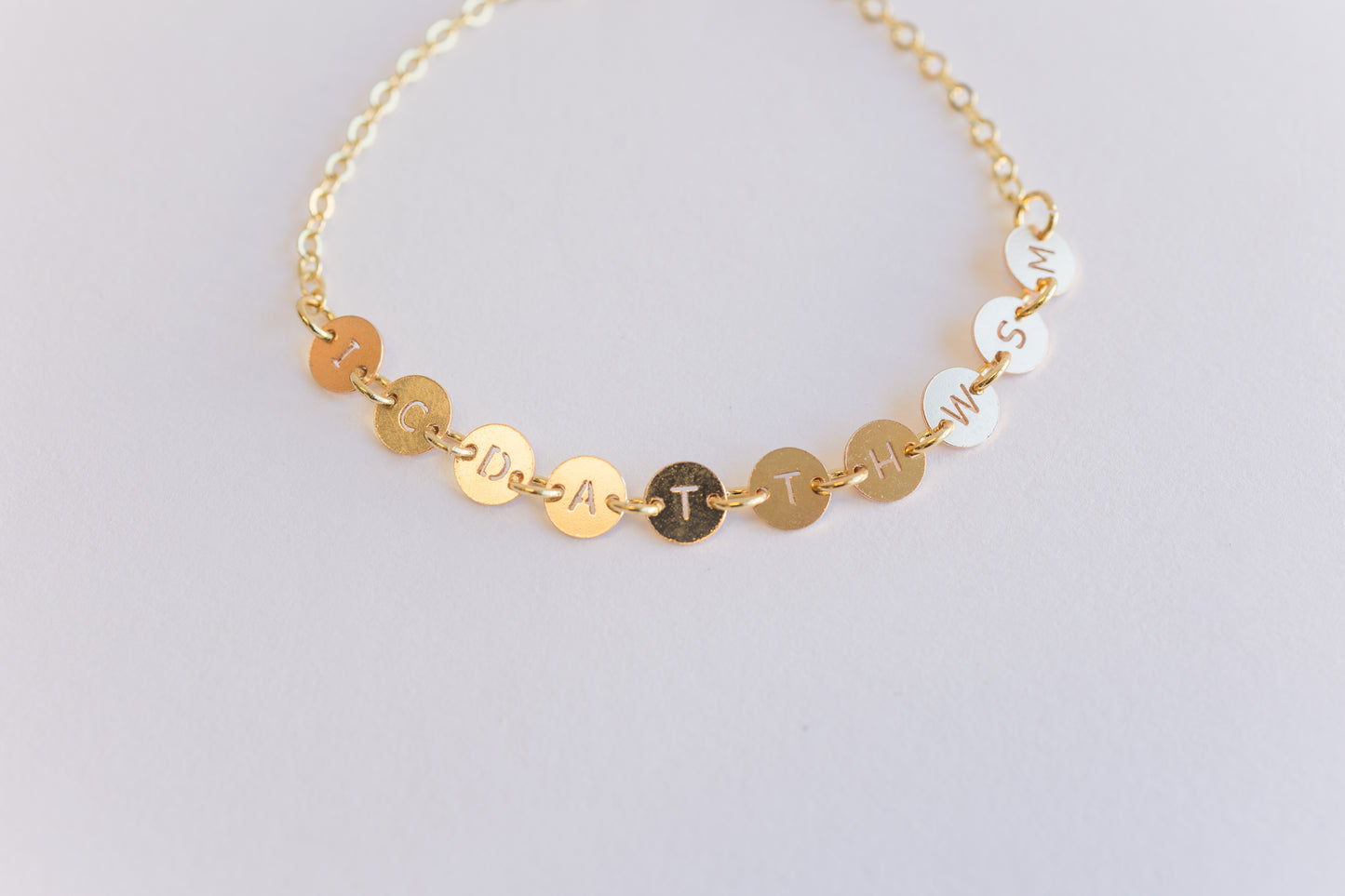 Elia Letter Bracelet for Scripture Memory | Living Word Jewelry™