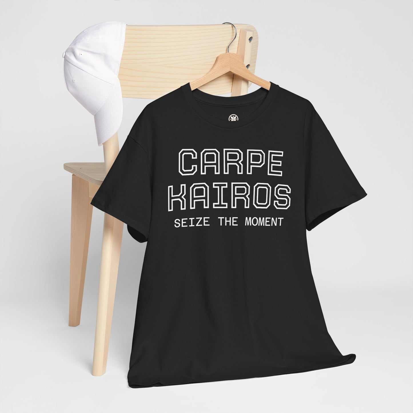 Carpe Kairos Tee — "Seize the Moment" Inspirational Graphic T-Shirt