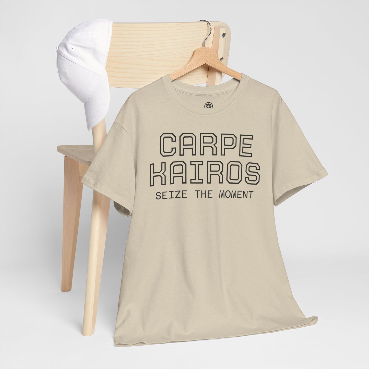 Carpe Kairos Tee — "Seize the Moment" Inspirational Graphic T-Shirt