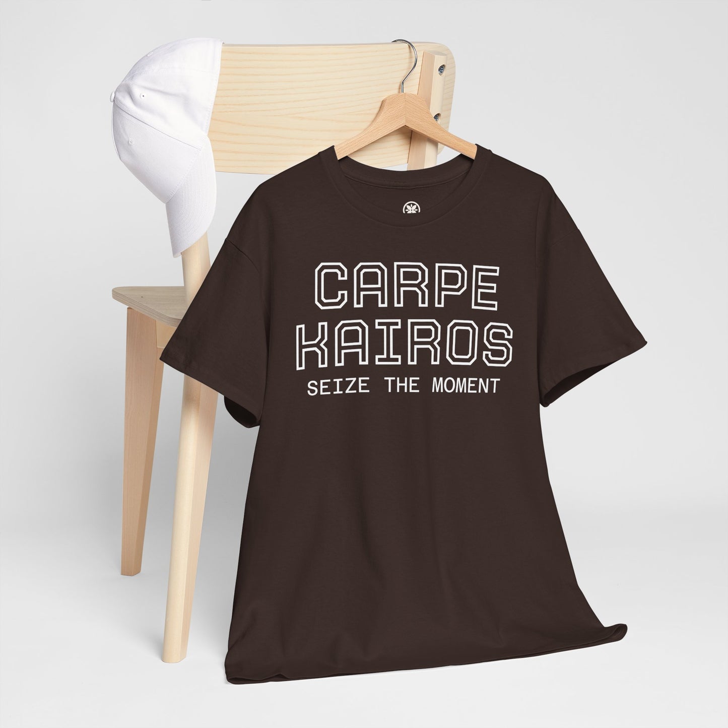 Carpe Kairos Tee — "Seize the Moment" Inspirational Graphic T-Shirt