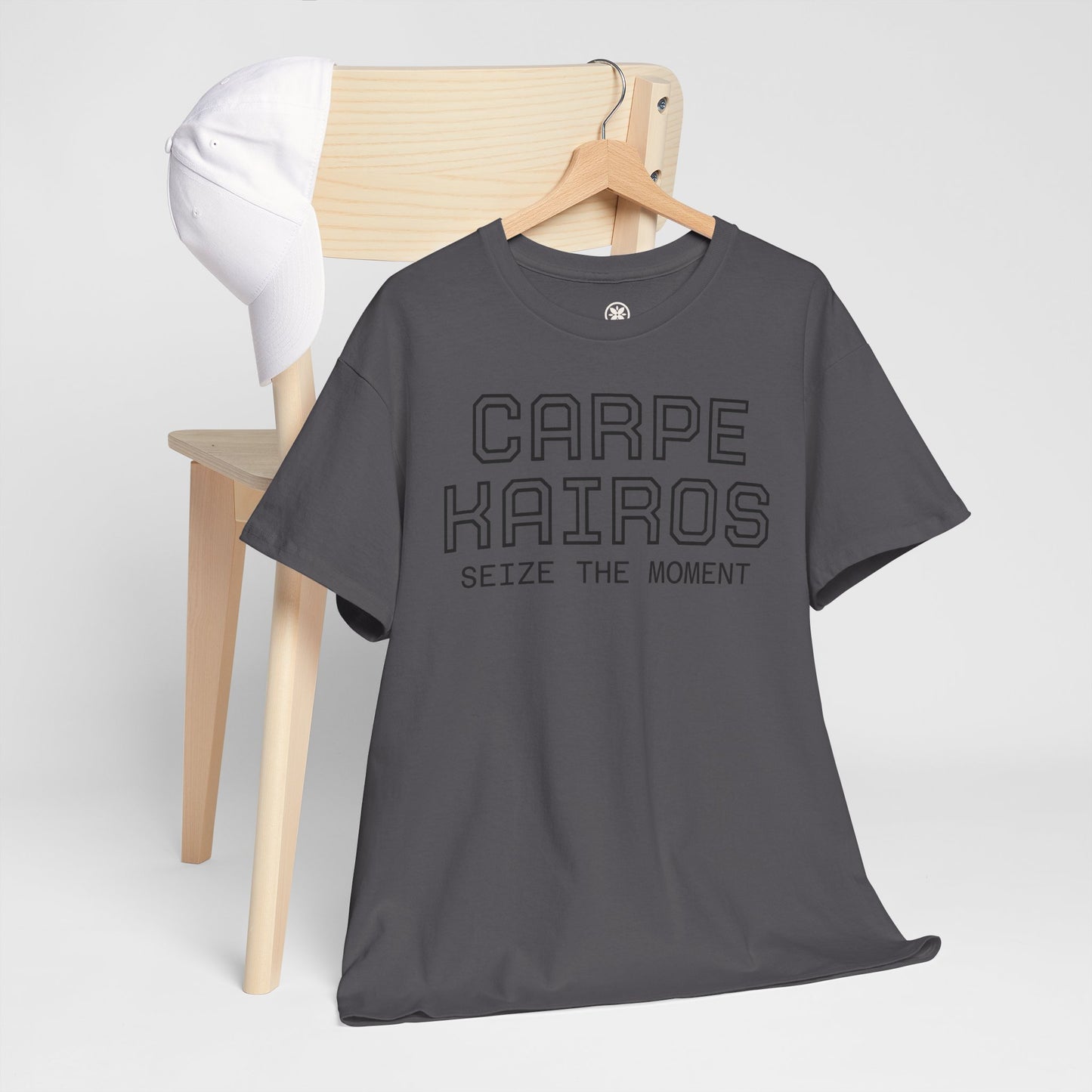 Carpe Kairos Tee — "Seize the Moment" Inspirational Graphic T-Shirt