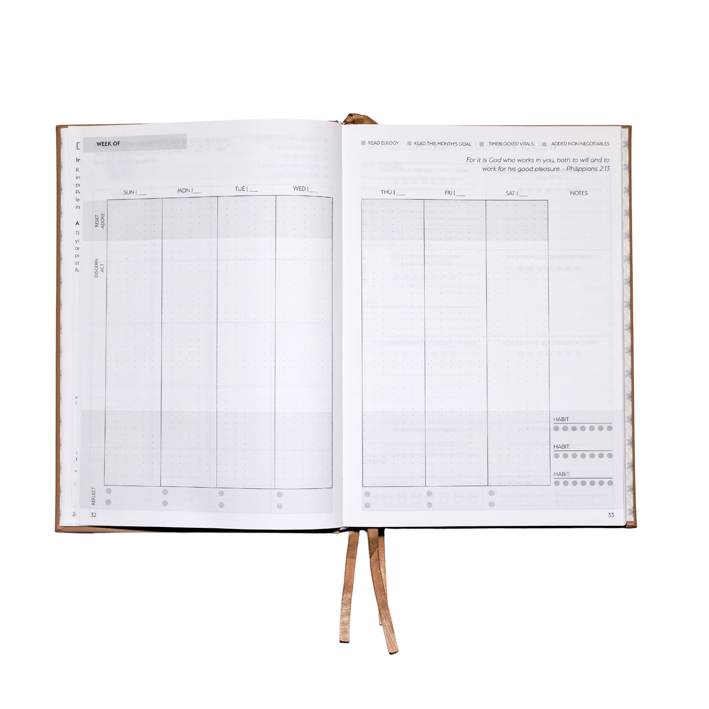 Coram Deo Planner™ | Undated, Quarterly Planner with Daily Organization & Reflection Pages | PRE-ORDER