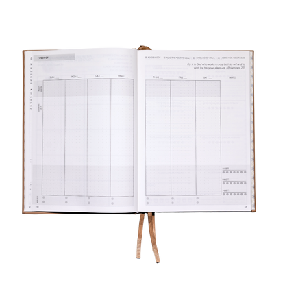 Coram Deo Planner™ | Undated, Quarterly Planner with Daily Organization & Reflection Pages | PRE-ORDER