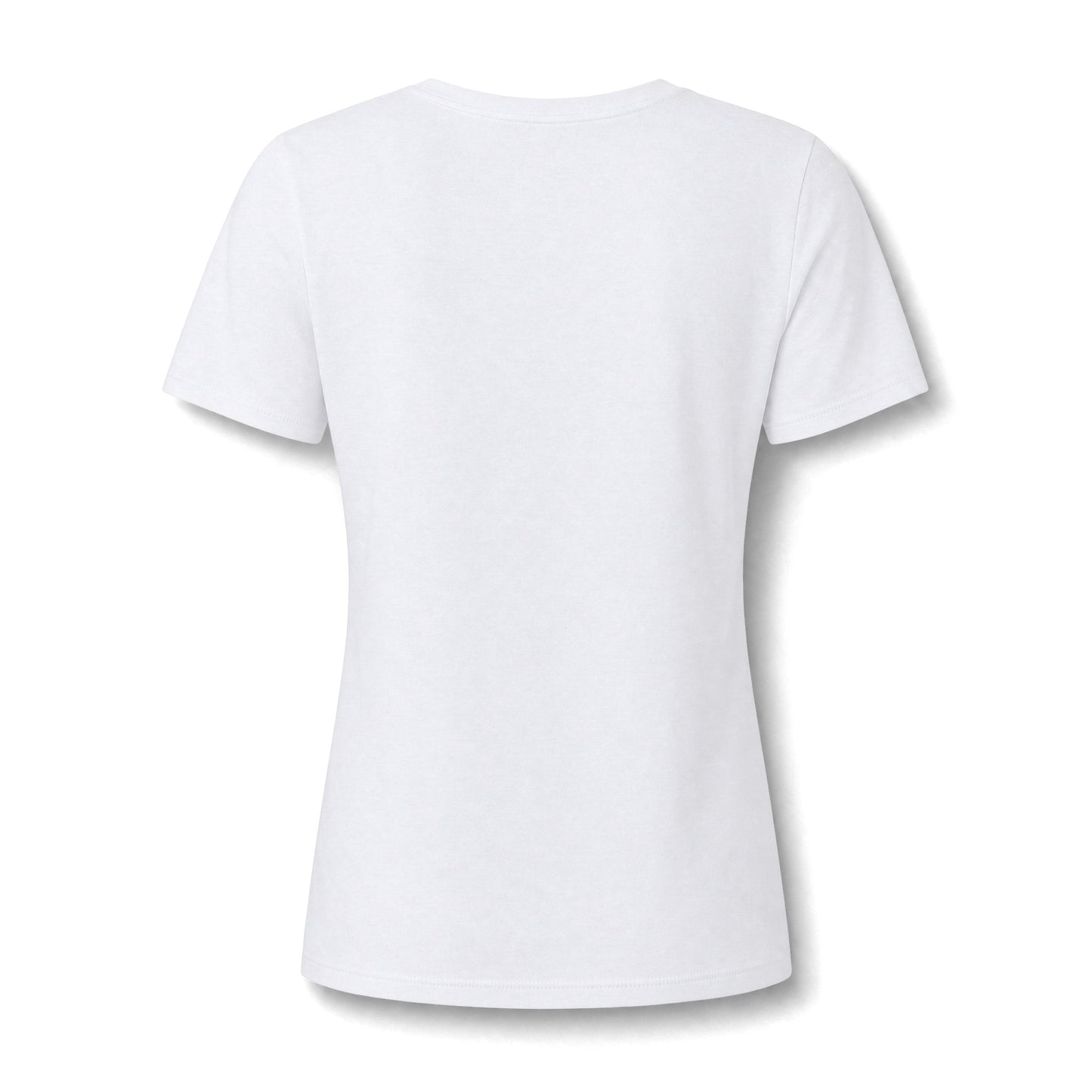 Organic Free Range Homeschool Mama  - Heathered V-Neck Tee Women’s Relaxed T-Shirt