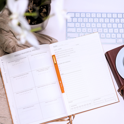 Coram Deo Planner™ | Undated, Quarterly Planner with Daily Organization & Reflection Pages | PRE-ORDER