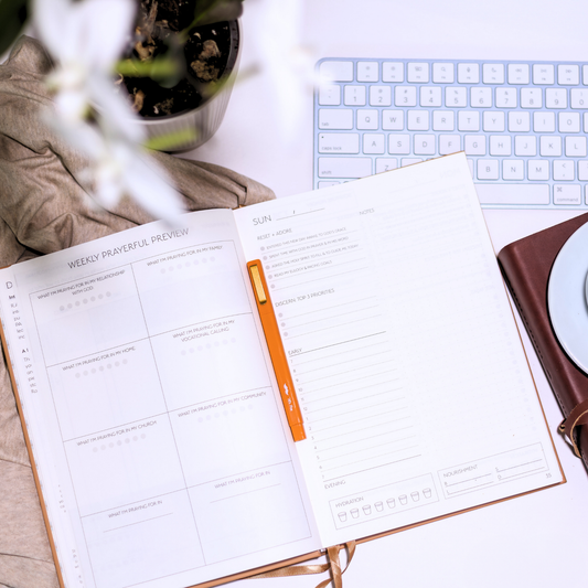 Coram Deo Planner™ | Undated, Quarterly Planner with Daily Organization & Reflection Pages | PRE-ORDER