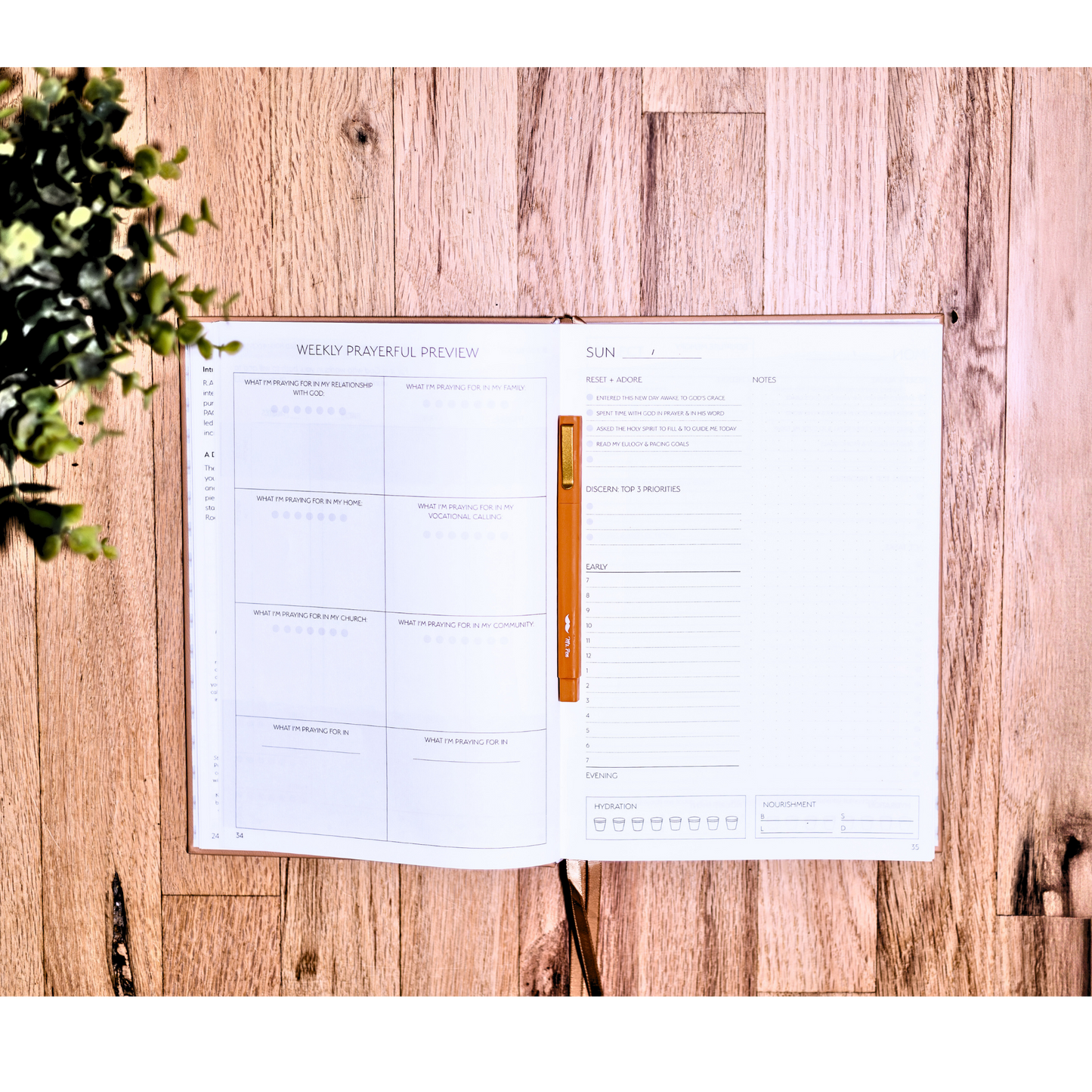 Coram Deo Planner™ | Undated, Quarterly Planner with Daily Organization & Reflection Pages | PRE-ORDER
