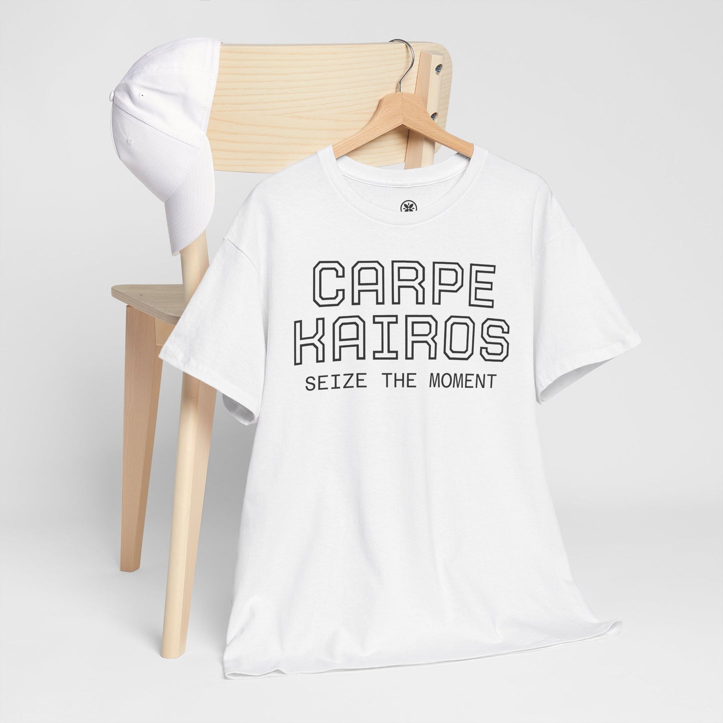 Carpe Kairos Tee — "Seize the Moment" Inspirational Graphic T-Shirt