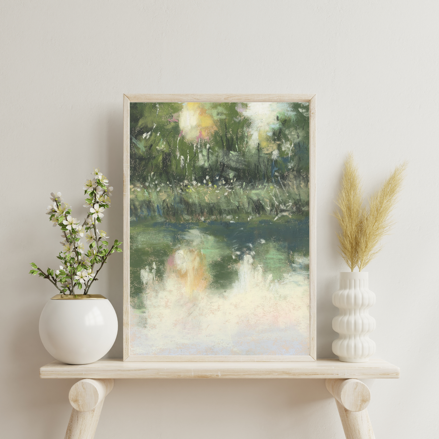 Beside Still Waters | Psalm 23 | Giclee Fine Art Print