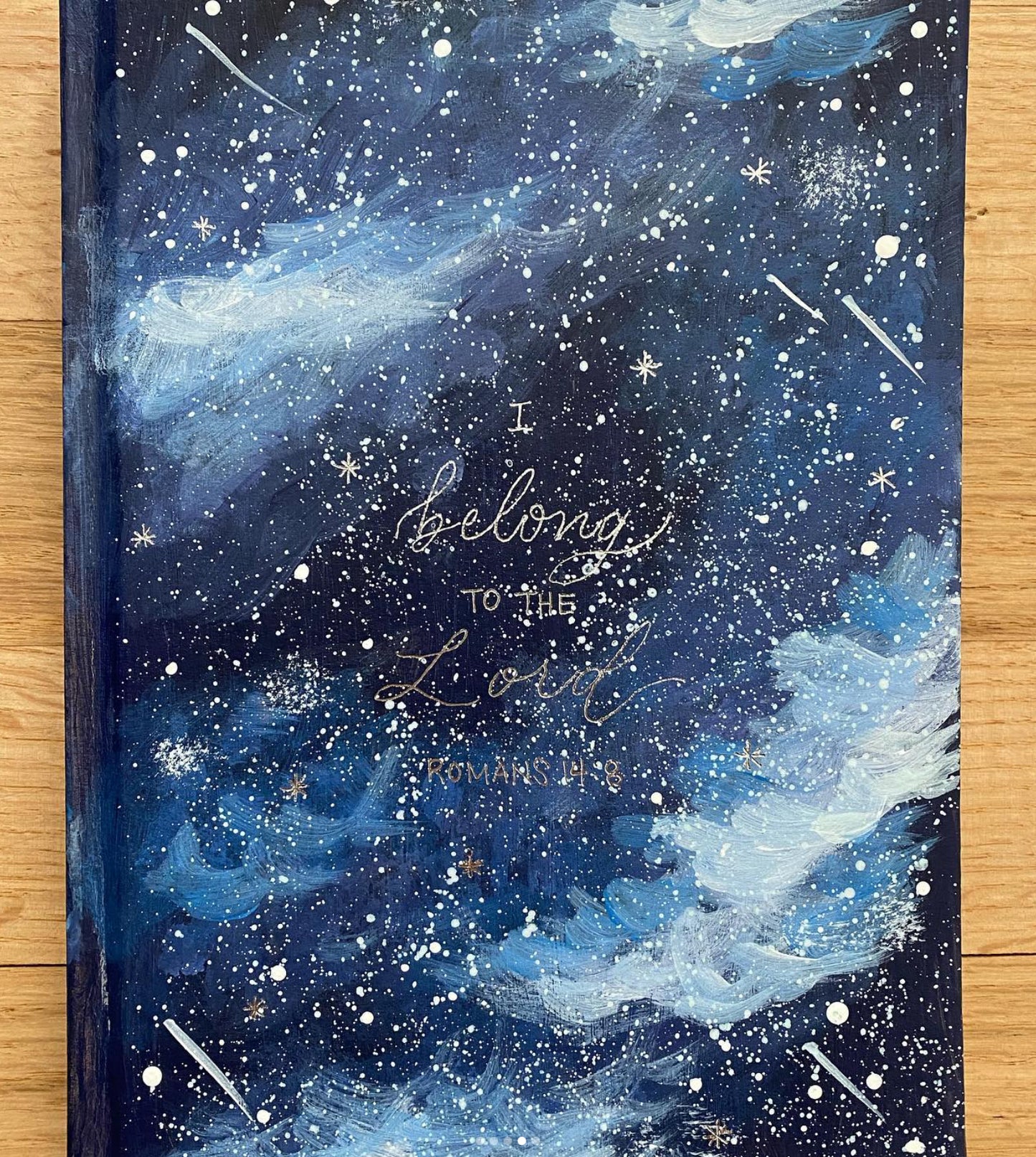 Custom Hand-painted Journal