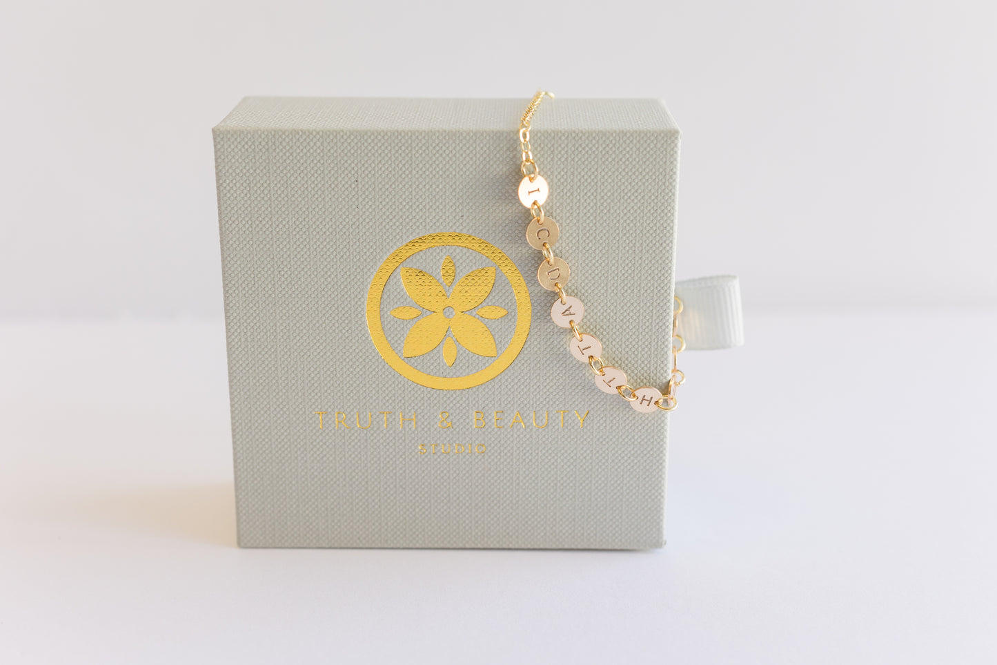 Personalization | Elia Letter Bracelet | Living Word Jewelry™