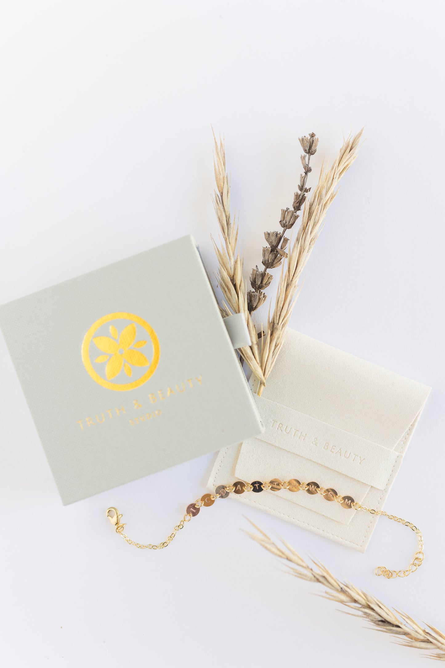 Personalization | Elia Letter Bracelet | Living Word Jewelry™