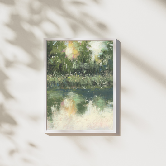 Beside Still Waters | Psalm 23 | Giclee Fine Art Print