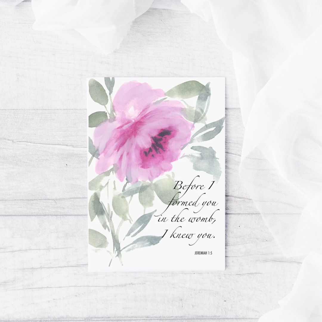 Before I Formed You | Jer 1:5 Card